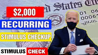 Stimulus Check Update - WOW! STIMULUS NOW! $2000 4th Stimulus Check Update + HOUSE DEMANDS