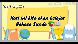 BAHASA SUNDA KELAS 1 MENGENAL ANGGOTA TUBUH
