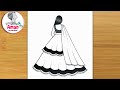 Beautiful Girl Drawing Easy Step by Step | How to Draw a Girl Drawing for Beginners | Drawing #art 
