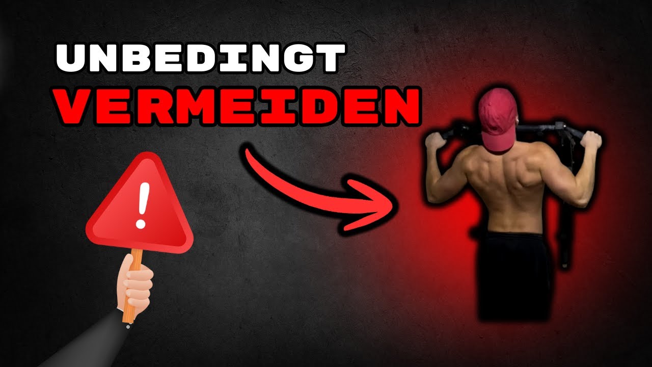 3 Fehler die ALLE beim Pull-Up machen (und wie du sie vermeidest)