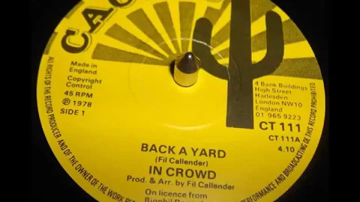 In Crowd - Back A Yard