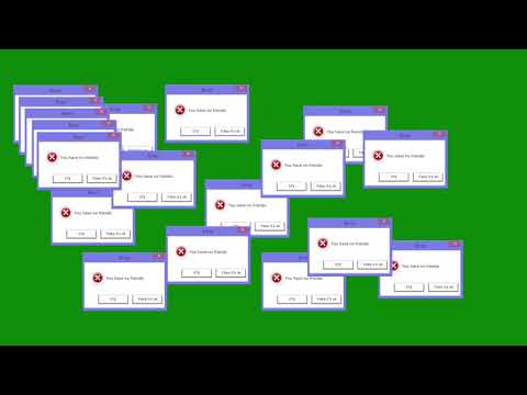 Windows Error (Greška) GREEN SCREEN