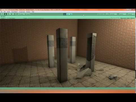 Destructible Columns Demo