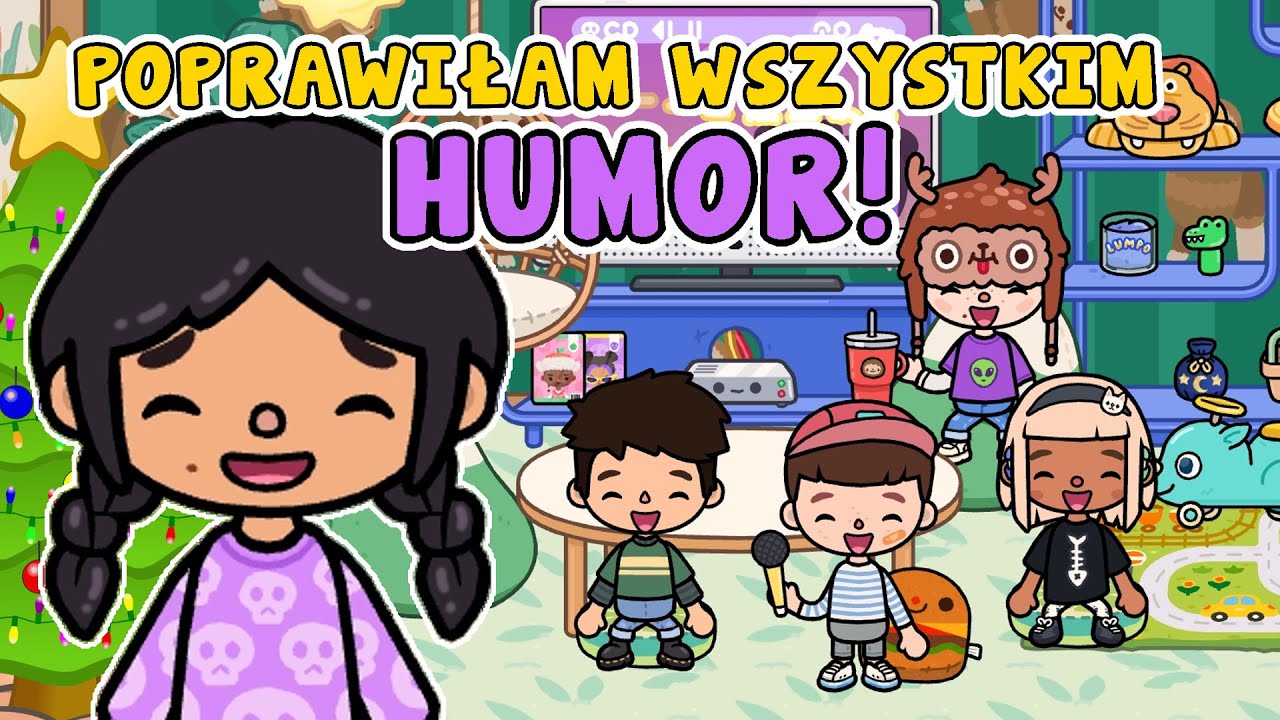 WERONIKA POPRAWIŁA WSZYSTKIM HUMOR ✨ DOM DZIECKA TOCA BOCA HISTORYJKI PO POLSKU ⭐ BAJOLANKI