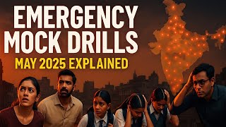 What Are Mock Drills?🚨 India’s May 2025 Safety Drive Explained |