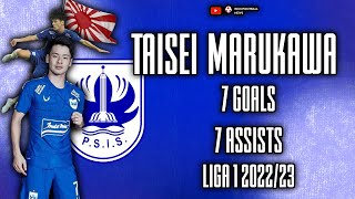 Full Highlight Goal dan Assist Taisei Marukawa Liga 1 2022/2023 Untuk PSIS Semarang