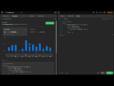 Smallest Index With Equal Value Leetcode - 2057 | Coder Infinity