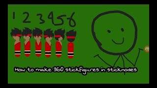 How to make 360° stickfigures in sticknodes