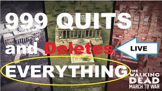 The Walking Dead - March to War Game - I QUIT and DELETE EVERYTHING!!! screenshot 5