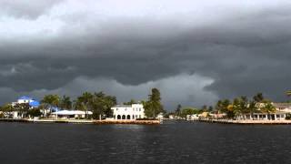 Shelf Cloud Over Florida Intracoastal