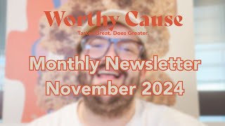 Monthly Newsletter - November