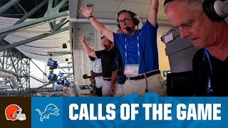 Calls of the Game: Detroit's defense & special teams thrives in win vs. Cleveland | Lions vs Browns