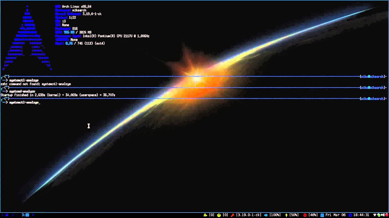 Xinitrc: start i3 without a display manager - YouTube