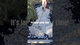 White Marble Rock Landscaping