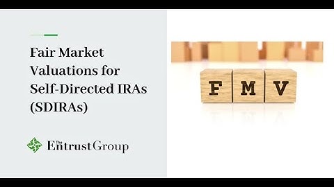 Fair Market Valuations for SDIRAs