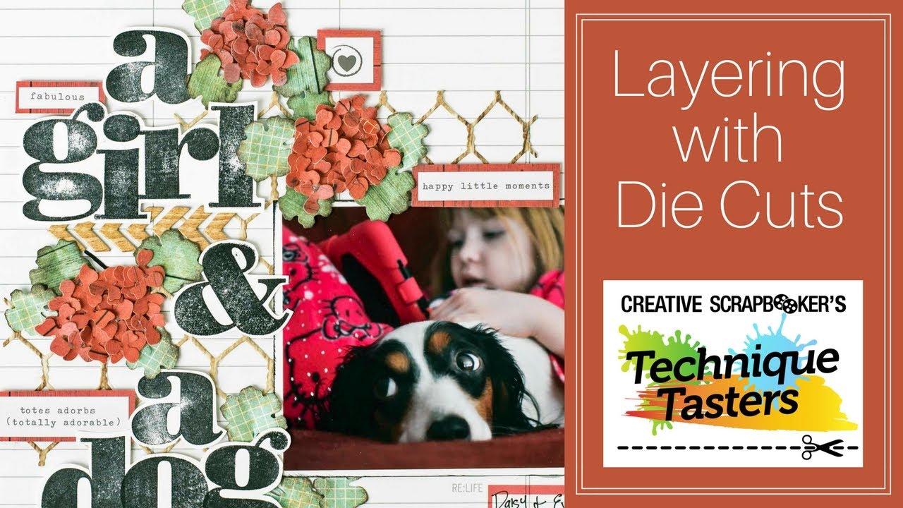 Technique Tasters - Web Show #85: Layering with Die Cuts - YouTube