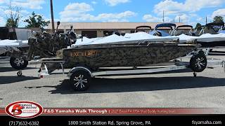 2027 Excel F4 1754 Mud Buddy hunting boat. F & S Yamaha, Hanover PA