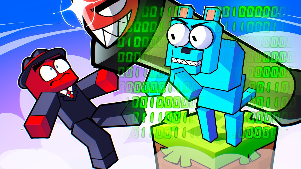 Trolei Meus Amigos Usando Armas Hacker no Minecraft!