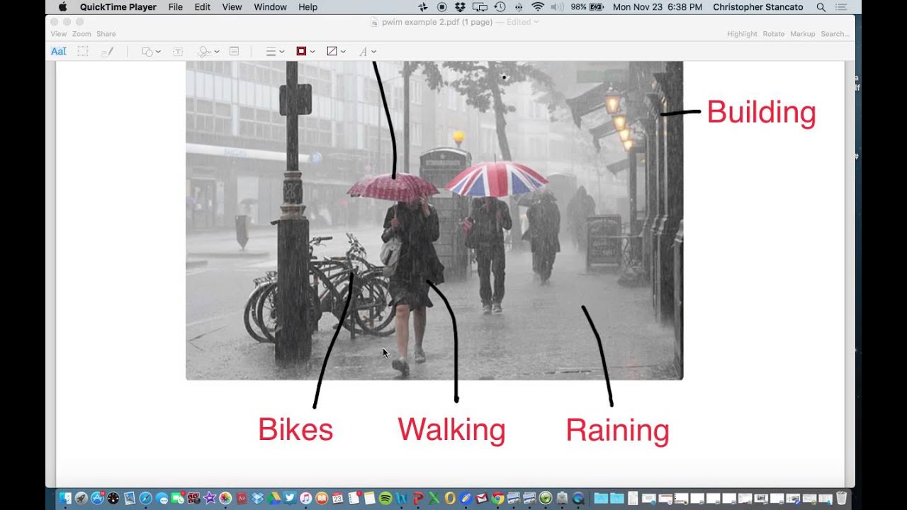 PWIM categorizing words