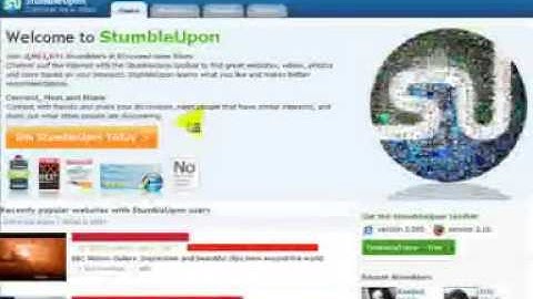 Social Networking at StumbleUpon to get traffic