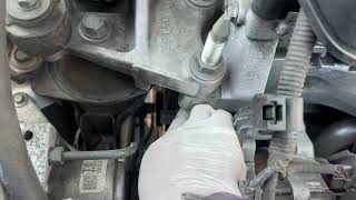 20260808 2015 Acura ILX 2.0L serpentine belt replacement belt completed 