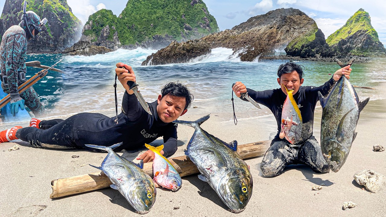 Surga Tersembunyi! 2 Hari Nekat Lawan Pantai Selatan, Jalur Ikan Monster | Berburu, Masak & Bakar 🔥
