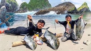Surga Tersembunyi! 2 Hari Nekat Lawan Pantai Selatan, Jalur Ikan Monster | Berburu, Masak \u0026 Bakar 🔥