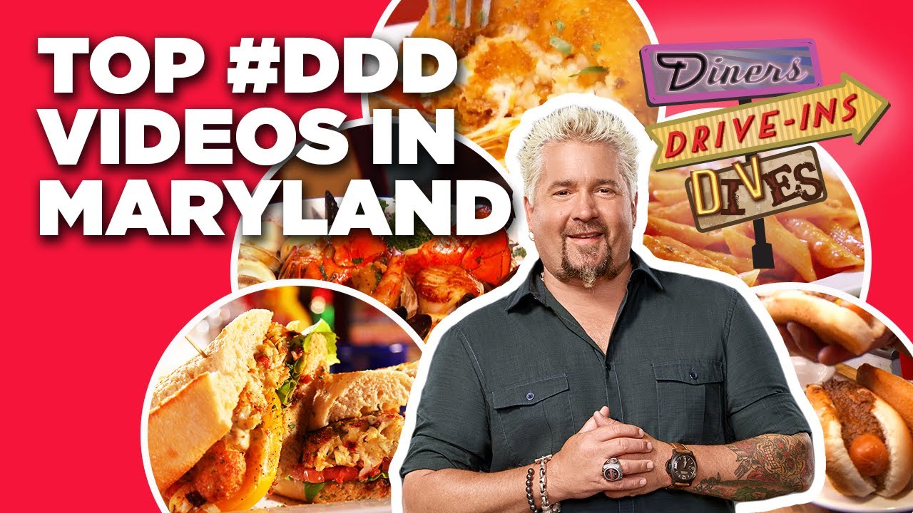 Top #DDD Videos in Maryland with Guy Fieri | Diners, Drive-Ins and Dives