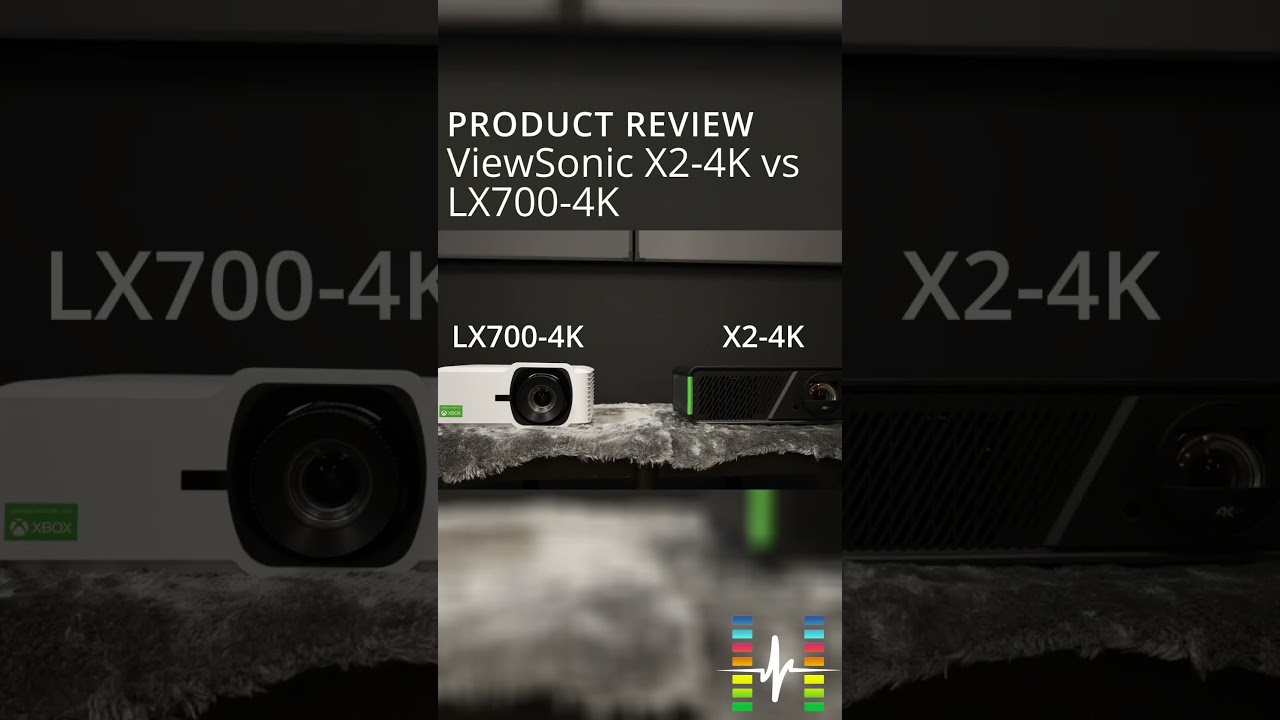 ViewSonic X2-4K против ViewSonic LX700-4K: комплексное сравнение игровых 4K-проекторов