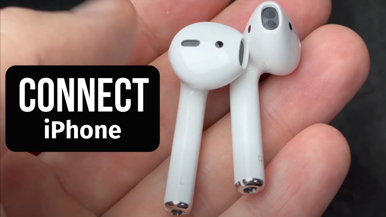 How to Connect AirPods 2 to iPhone - YouTube