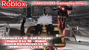 Roblox - DARKDIVERS Gameplay(Elite) - Warlord(999Robux),ZigmaX,Sword DarkSlayer(789),SG0Doomday 4KHD