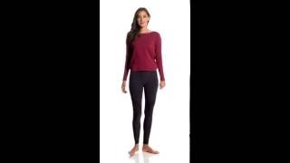 Manduka Twist Back Yoga Long Sleeve Top | SwimOutlet.com
