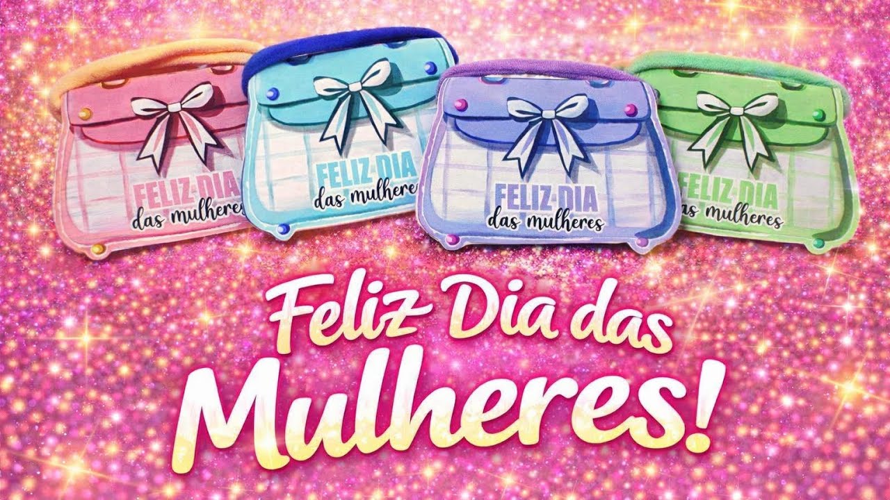 TAG Bolsinha Xuxinha  mimo  dia das mulheres 🌻 MOLDE GRÁTIS 