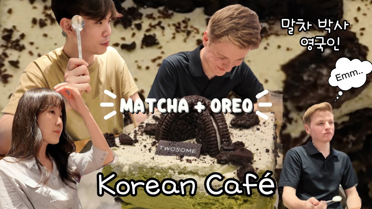 🌿 British Guy’s Real Review of Korea’s Matcha Cake