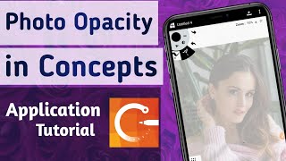 How to Adjust Photo Opacity in concepts App screenshot 1