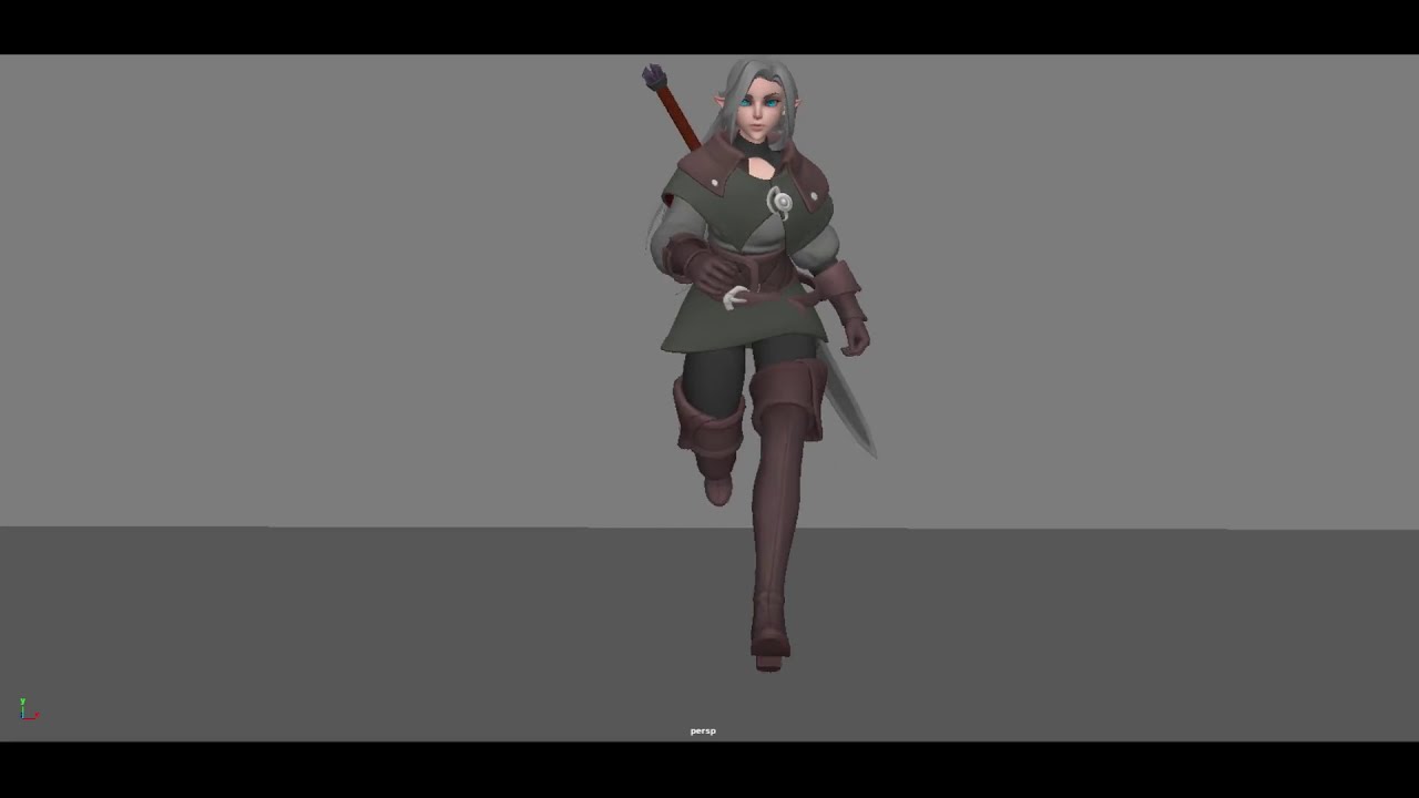 Azri run animation - YouTube