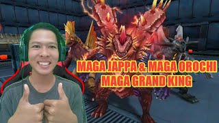 Bersatunya Maga Jappa , Maga Orochi & Maga Grand King - Ultraman Legend of Heroes Gameplay