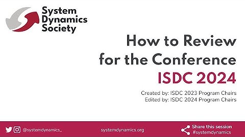 How to Review for ISDC 2024
