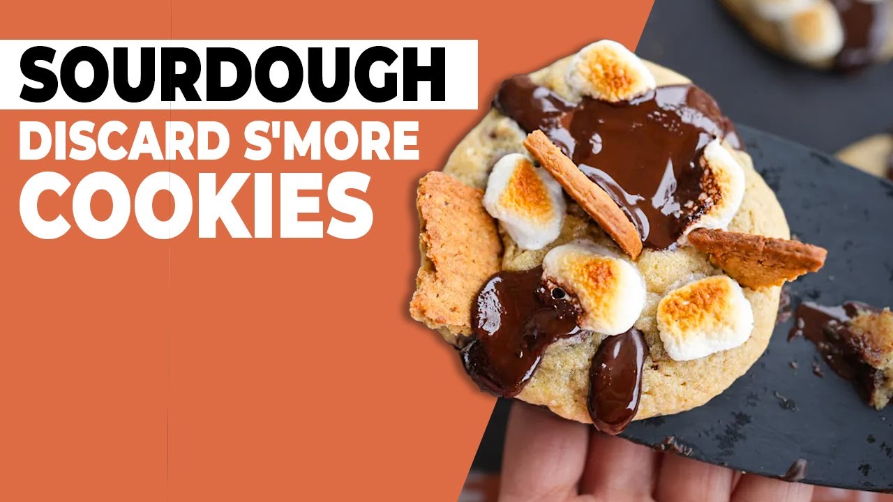 S'more Cookies: The Ultimate Sourdough Discard Hack