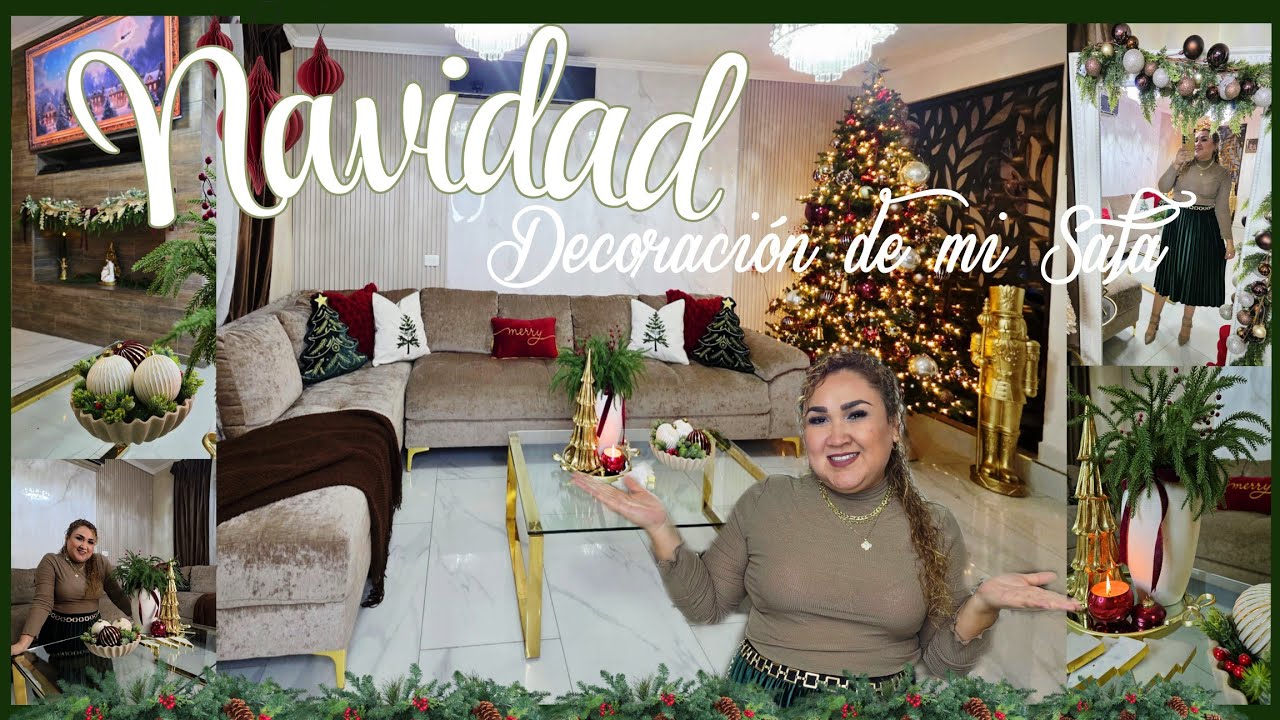 Christmas ✨️ Decoración de Sala 🎅 Ideas para tu Decoración Navideña ..