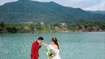 Hậu trường ảnh cưới siêu lung linh tại Hồ Cốc - Đẹpp studio