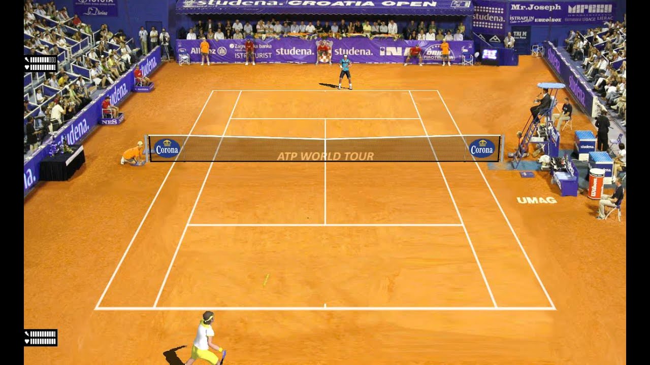 Tennis Elbow 2013 Gameplay #50 | Nalbandian vs Ferrer | Umag (ATP 250)