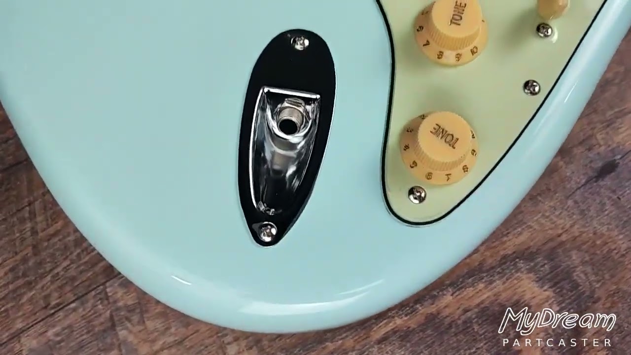 MyDream Partcaster Custom Built - Sonic Blue Wenge SRV