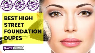 What are the best high end foundation dupes currently available - independent review screenshot 2