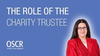 The role of the charity trustee