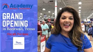 Academy Sports Grand Opening Rockwall Texas