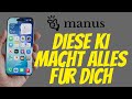 MANUS: Die KOSTENLOSE KI, die ALLES für dich erledigt! + 500 Gratis-Credits