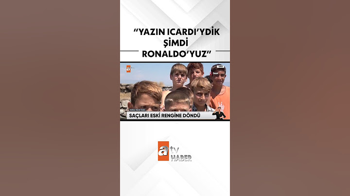 Saçları eski haline döndü #atvhaber #shorts