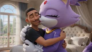 Little x Blaze the Cat