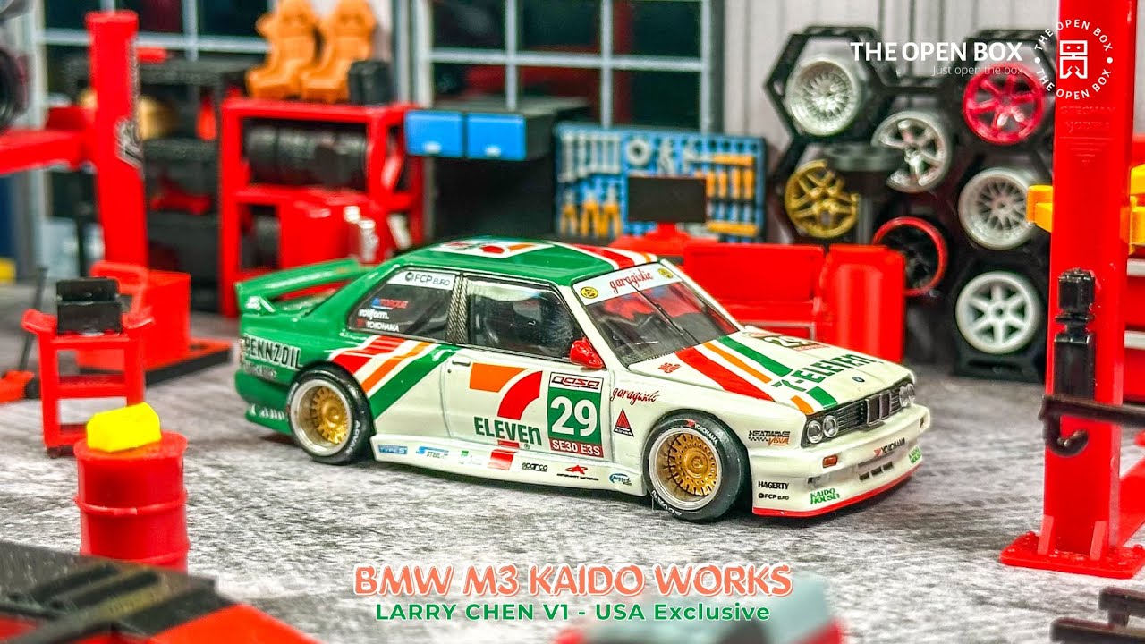 Unboxing Kaido House x MINIGT 1:64 BMW M3 KAIDO WORKS - LARRY CHEN